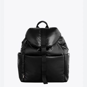 BEIS Puffy Cargo Backpack Black